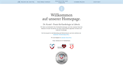 Desktop Screenshot of kardiologie-keutel.de